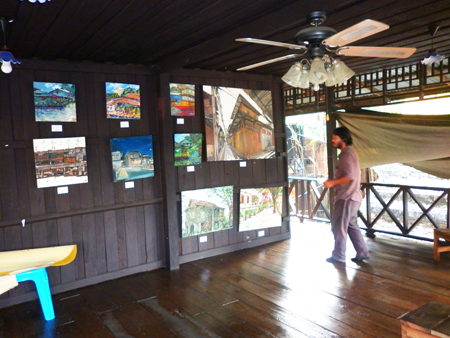 Upstairs Gallery at Baan Silapin