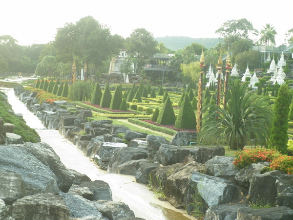 Gardens at Nong Nooch Tropical Botanical Gardens Pattaya Thailand