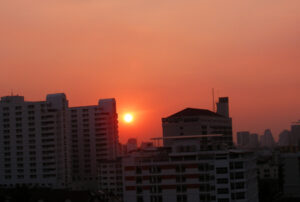 Bangkok sunset